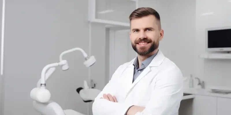 Dentysta - piękny uśmiech, białe zęby