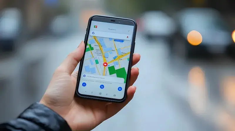 Pozycjonowanie mapa Google